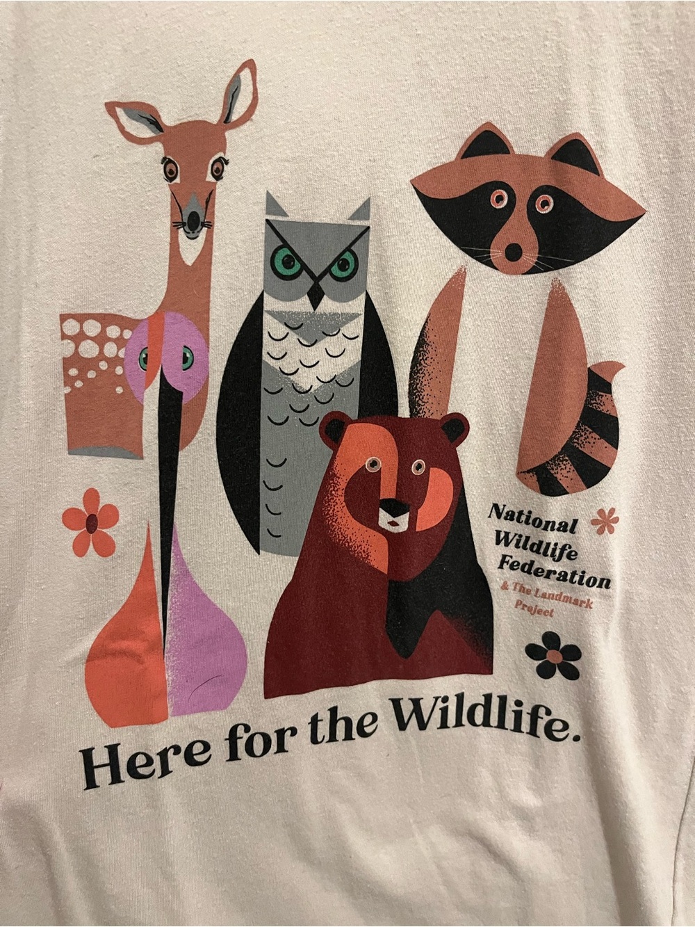 Two shirts 🦌National Wildlife Federation Graphic Tee – Multicolor